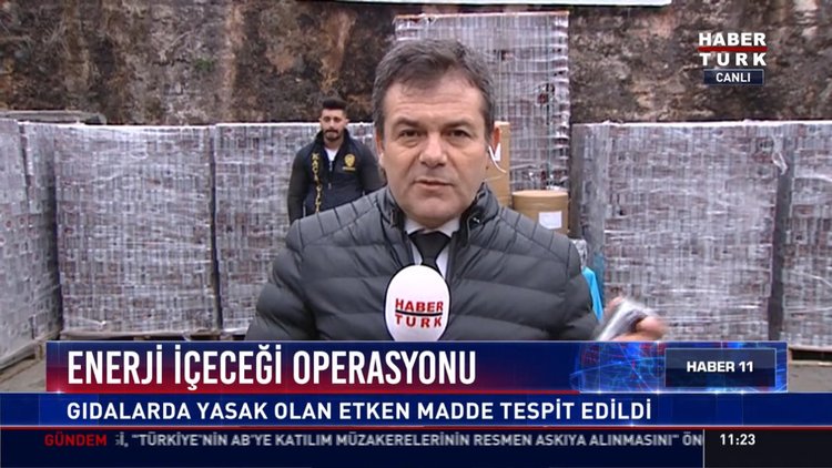 Enerji içeceği operasyonu: Gıdalarda yasak olan etken madde tespit edildi