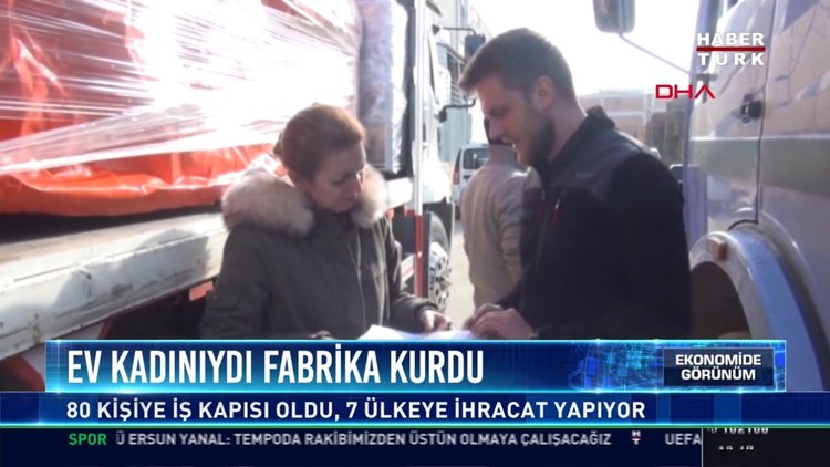 Ev kadınıydı fabrika kurdu: 80 kişiye iş kapısı oldu, 7 ülkeye ihracat yapıyor