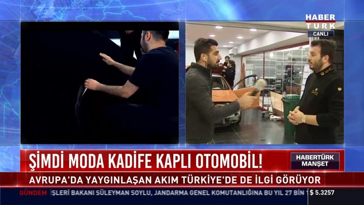 Şimdi moda kadife kaplı otomobil!: Avrupa'da yaygınlaşan akım Türkiye'de de ilgi görüyor