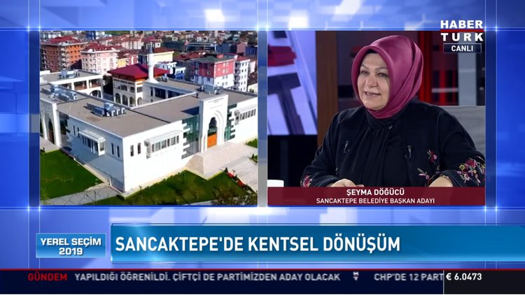 Yerel Seçim 2019 - 21 Şubat 2019 (AK Parti Sancaktepe Belediye Başkan Adayı Şeyma Döğücü)