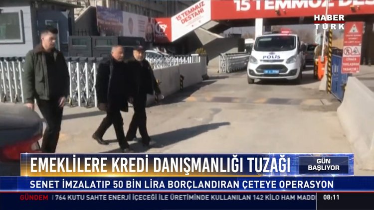 Emeklilere kredi danışmanlığı tuzağı: Senet imzalatıp 50 bin lira borçlandıran çeteye operasyon