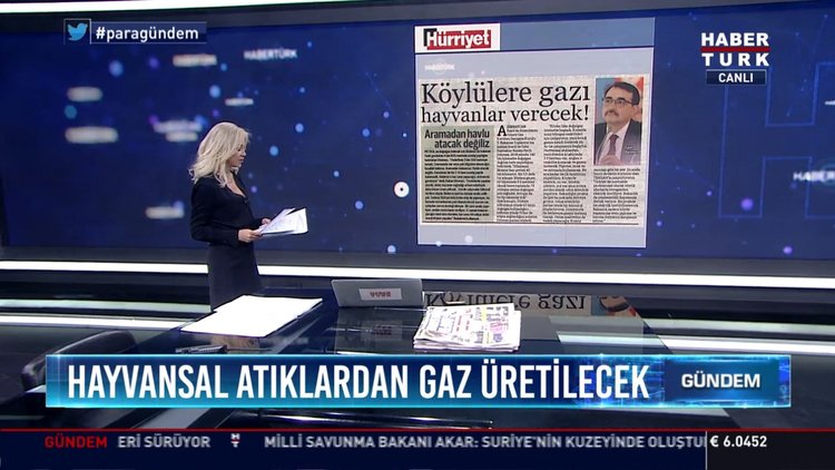 Hayvansal atıklardan gaz üretilecek