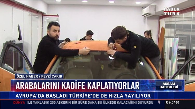 Arabalarını kadife kaplatıyorlar: Avrupa'da başladı Türkiye'de de hızla yayılıyor