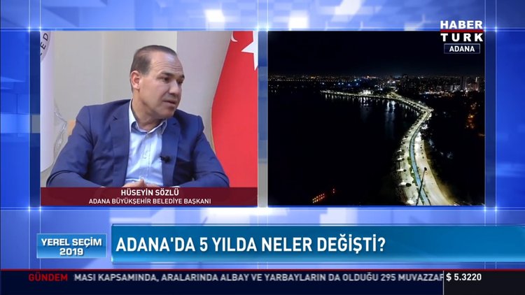 Yerel Seçim 2019 - 22 Şubat 2019 (Adana Büyükşehir Belediye Başkanı Hüseyin Sözlü)