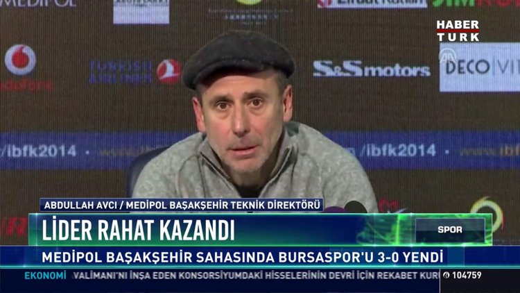 Lider rahat kazandı: Medipol Başakşehir sahasında Bursaspor'u 3-0 yendi