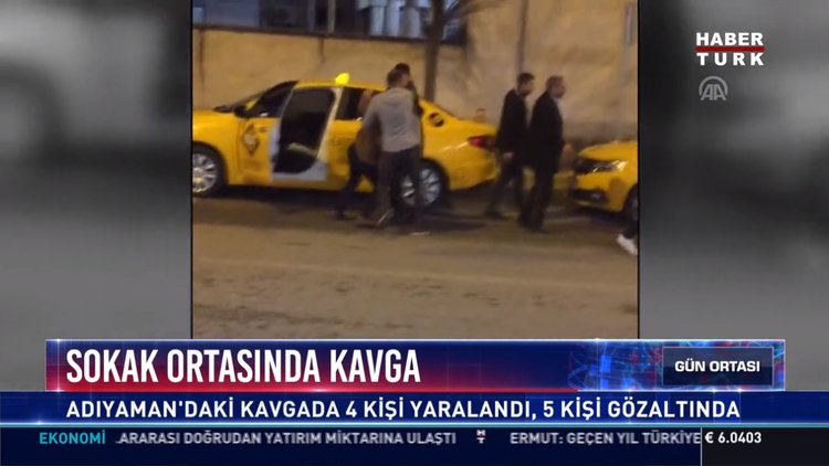 Sokak ortasında kavga: Adıyaman'daki kavgada 4 kişi yaralandı, 5 kişi, gözaltında