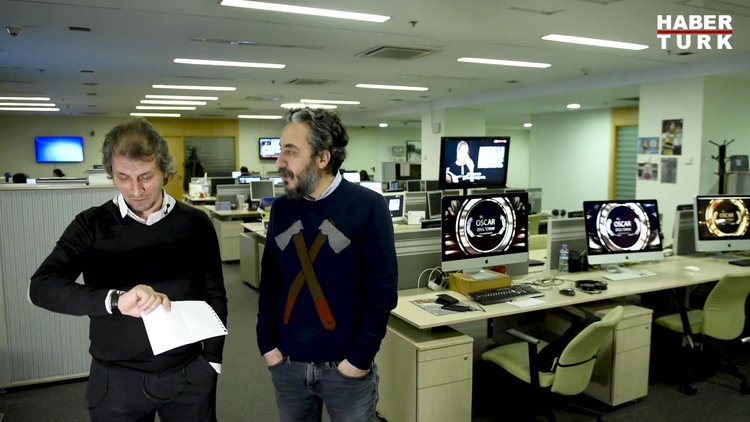 Oscar Gecesi heyecanı Habertürk'te