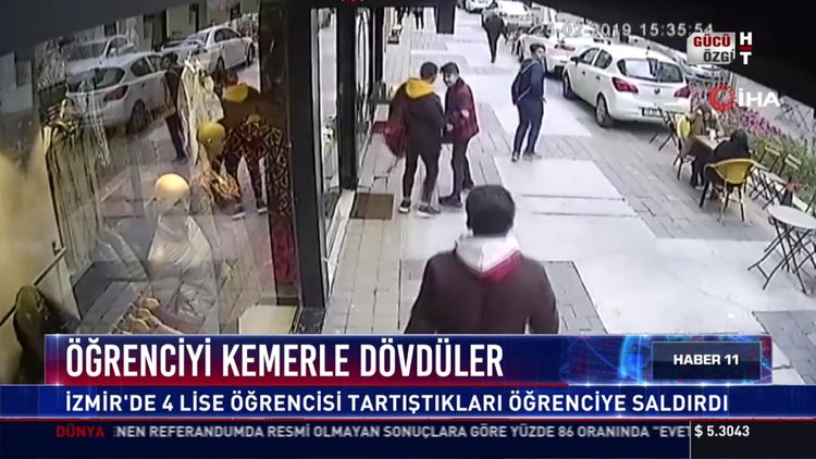 Öğrenciyi kemerle dövdüler: İzmir'de 4 lise öğrencisi tartıştıkları öğrenciye saldırdı