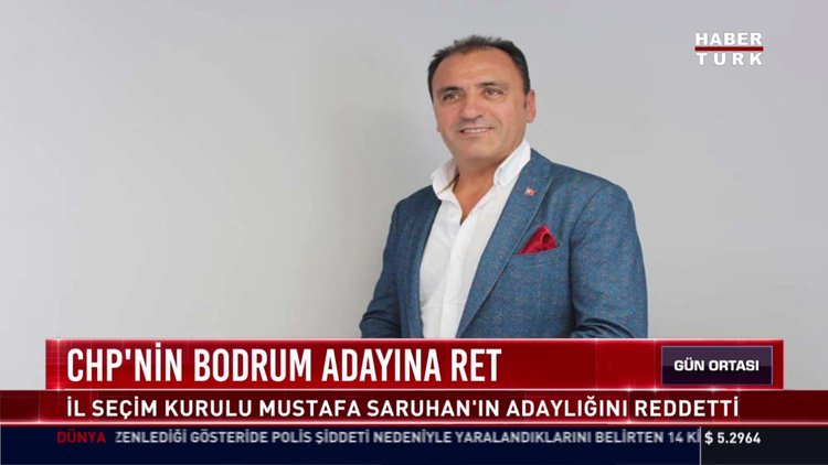 CHP'nin Bodrum adayına ret!