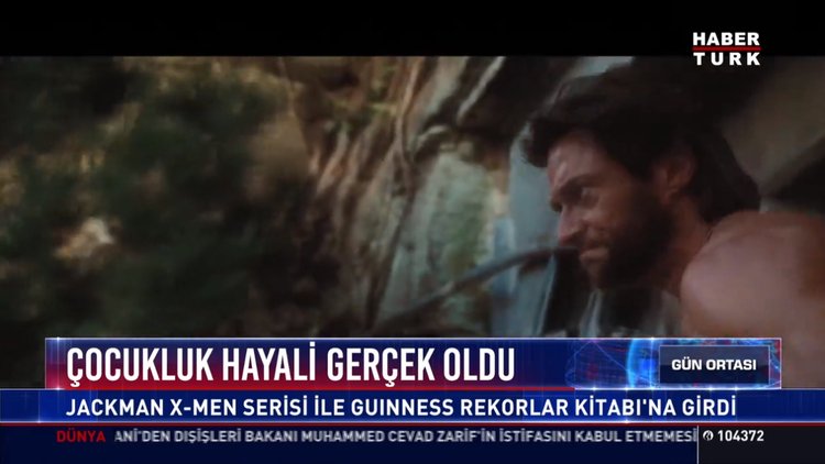 Çoçukluk hayali gerçek oldu: Jackman X-Men serisi ile Gunınnes rekorlar kitabı'na girdi