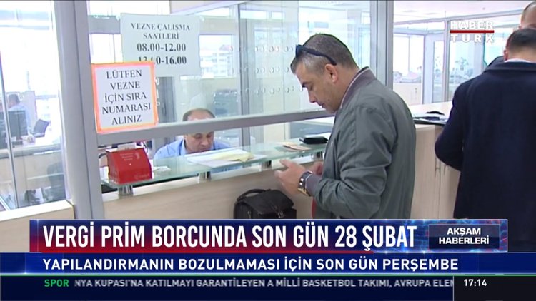 Vergi prim borcunda son gün 28 Şubat: Yapılandırmanın bozulmaması için son gün perşembe