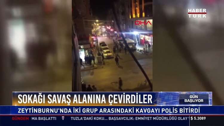 Sokağı savaş alanına çevirdiler: Zeytinburnu'nda iki grup arasındaki kavgayı polis bitirdi