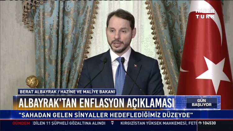 Albayrak'tan enflasyon açıklaması: "Sahadan gelen sinyaller hedeflediğimiz düzeyde"