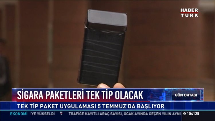 Sigara paketleri tek tip olacak: Tek tip paket uygulaması 5 temmuz'da başlıyor