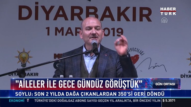 "Aileler ile gece gündüz görüştük": Soylu: Son 2 yılda dağa çıkanlardan 350'si geri döndü