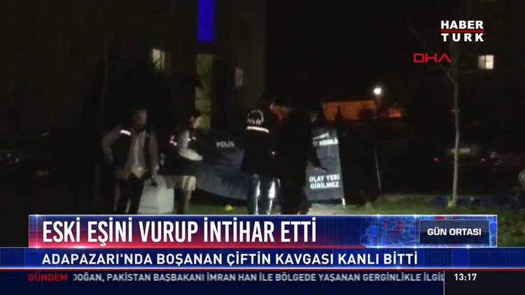 Eski eşini vurup intihar etti: Adapazarı'nda boşanan çiftin kavgası kanlı bitti