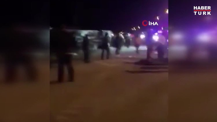 Ankaragücü taraftarının otobüsü kaza yaptı