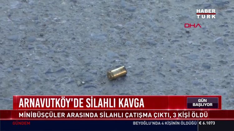 Arnavutköy'de silahlı kavga!