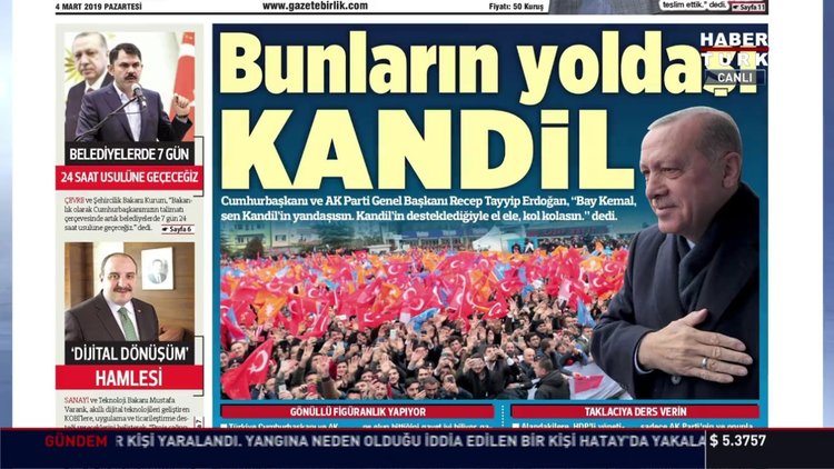 Günün manşetleri!
