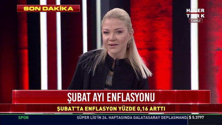Şubat ayı enflasyonu: Şubat'ta enflasyon yüzde 0,16 arttı