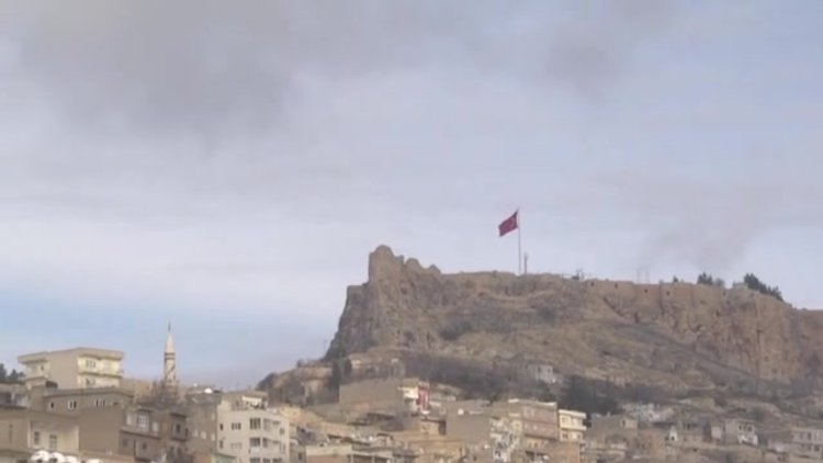 İstinat duvarı yıkılınca tarihi mescidin izi ortaya çıktı