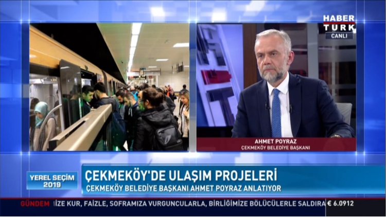 Yerel Seçim 2019 - 4 Mart 2019 (Çekmeköy Belediye Başkanı Ahmet Poyraz)