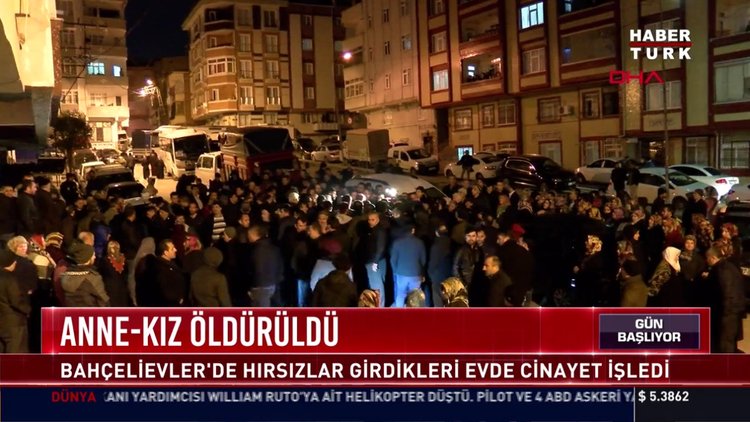 Bahçelievler'de anne-kız öldürüldü!