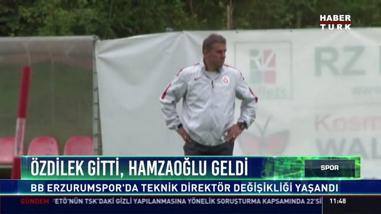 Özdilek gitti, Hamza Hamzaoğlu geldi
