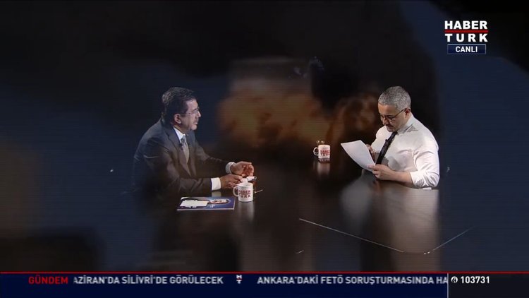 Nihat Zeybekci Habertürk'te soruları yanıtlıyor