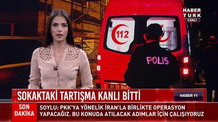 Sokataki tartışma kanlı bitti