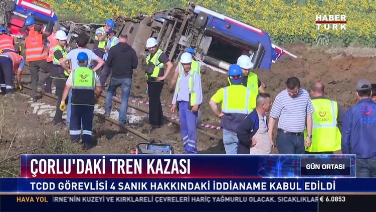 Çorlu'da 25 kişinin öldüğü tren kazasında 4 kişiye 15 yıla kadar hapis istendi