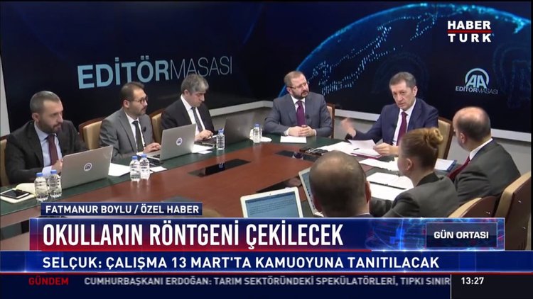 Okulların röntgeni çekilecek: Selçuk: Çalışma 13 Mart'ta kamuoyuna tanıtılacak