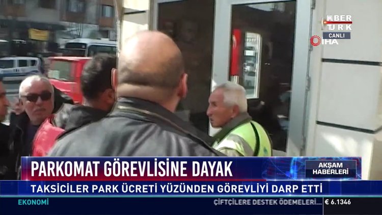 Sakarya'da parkomat görevlisine dayak!