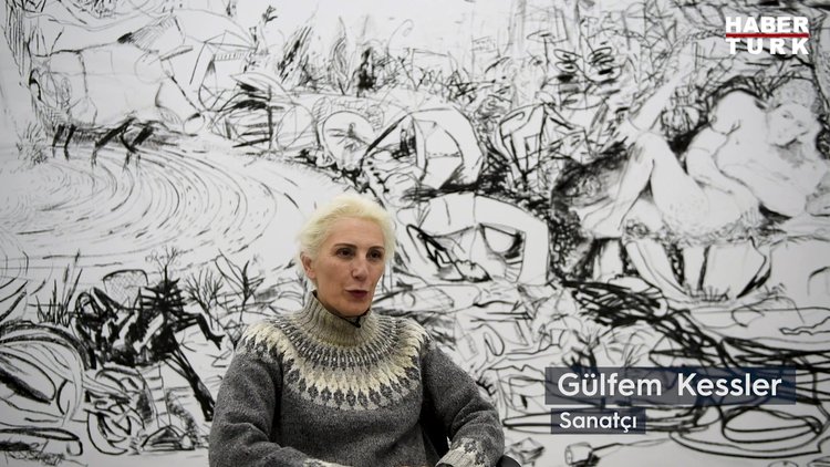 Gülfem Kessler 'Yeni Sen' isimli sergisiyle sanatseverlerle buluştu