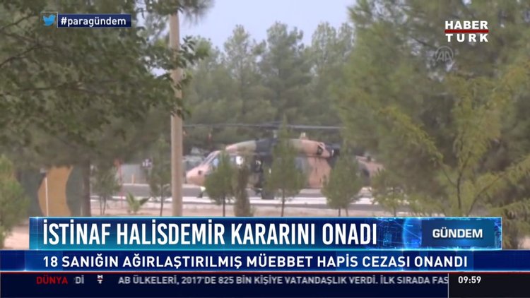 İstinaf Halisdemir kararını onadı: 18 sanığın ağırlaştırılmış müebbet hapis cezası onandı