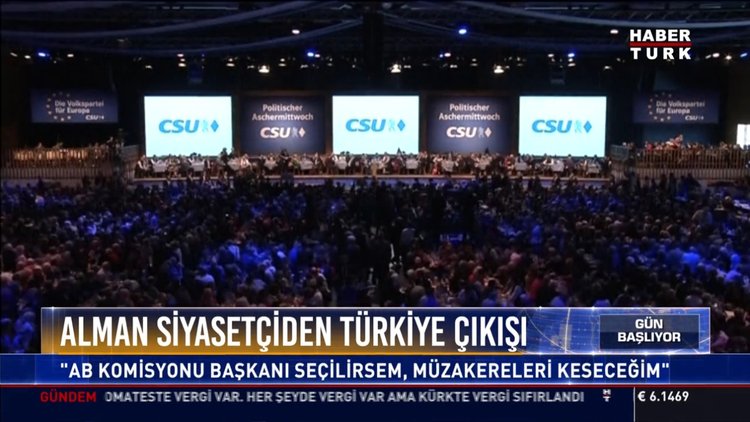 Alman siyasetçiden Türkiye çıkışı: "AB komisyonu başkanı seçilirsem, müzakereleri keseceğim
