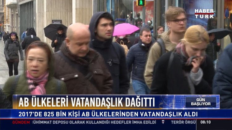 AB ülkeleri vatandaşlık dağıttı: 2017'de 825 bin kişi AB ülkelerinden vatandaşlık aldı