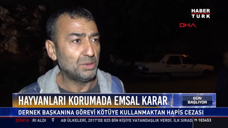 Hayvanları koruma emsal karar: Dernek başkanına görevi kötüye kullanmaktan hapis cezası