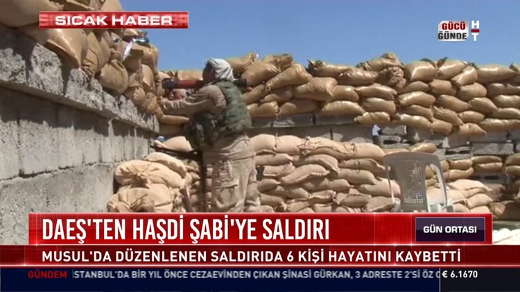 DAEŞ'ten Haşdi Şabi'ye saldırı: Musul'da düzenlenen saldırıda 6 kişi hayatını kaybetti