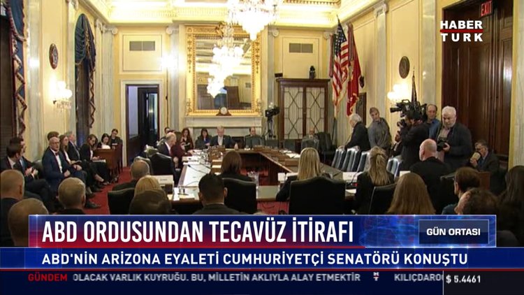 ABD ordusundan tecavüz itirafı: ABD'nin Arizona eyaleti cumhuriyetçi senatörü konuştu