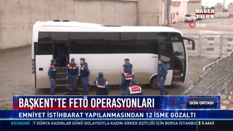 Başkent'te Fetö operasyonları: Emniyet istihbarat yapılanmasından 12 isme gözaltı