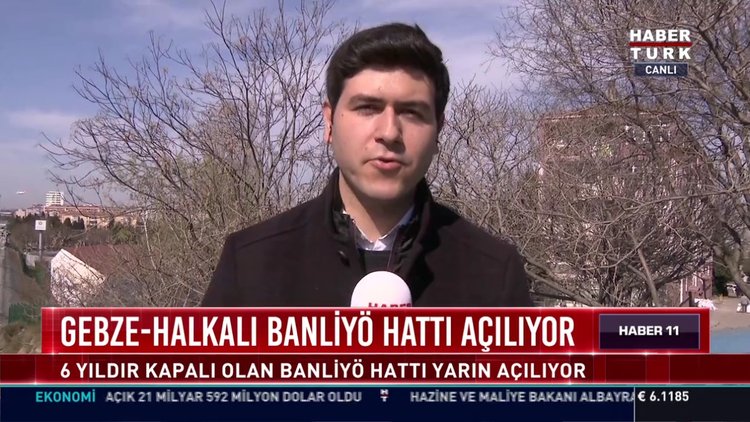Gebze-Halkalı Banliyö hattı açılıyor