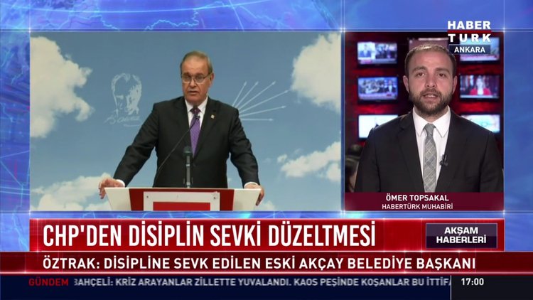 CHP'den Disiplin Sevki düzeltmesi!