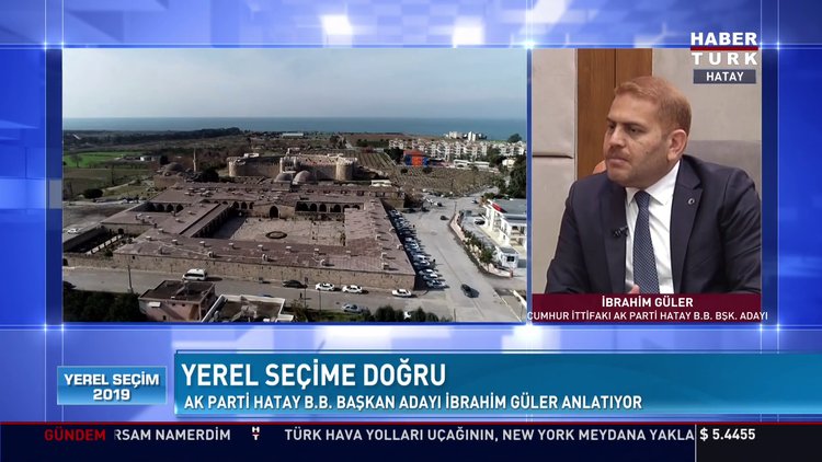Yerel Seçim 2019 - 10 Mart 2019 (AK Parti Hatay Büyükşehir Belediye Başkan Adayı İbrahim Güler)