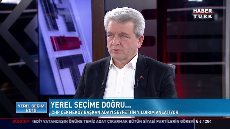 Yerel Seçim 2019 - 11 Mart 2019 (CHP Çekmeköy Belediye Başkan Adayı Seyfettin Yıldırım)