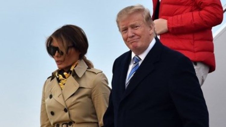 Melania Trump dublör mü kullandı?