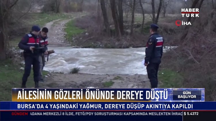 Dereye düşen küçük Yağmur, hayatını kaybetti