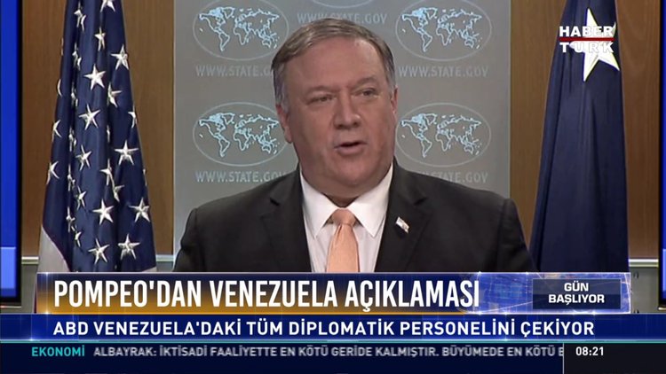 Pompeo'dan Venezuela açıklaması!