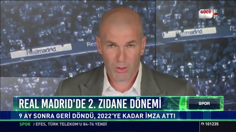 Real Madrid'de 2. Zidane dönemi!