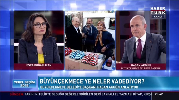 Yerel Seçim 2019 - 12 Mart 2019 (Büyükçekmece Belediye Başkanı Hasan Akgün)